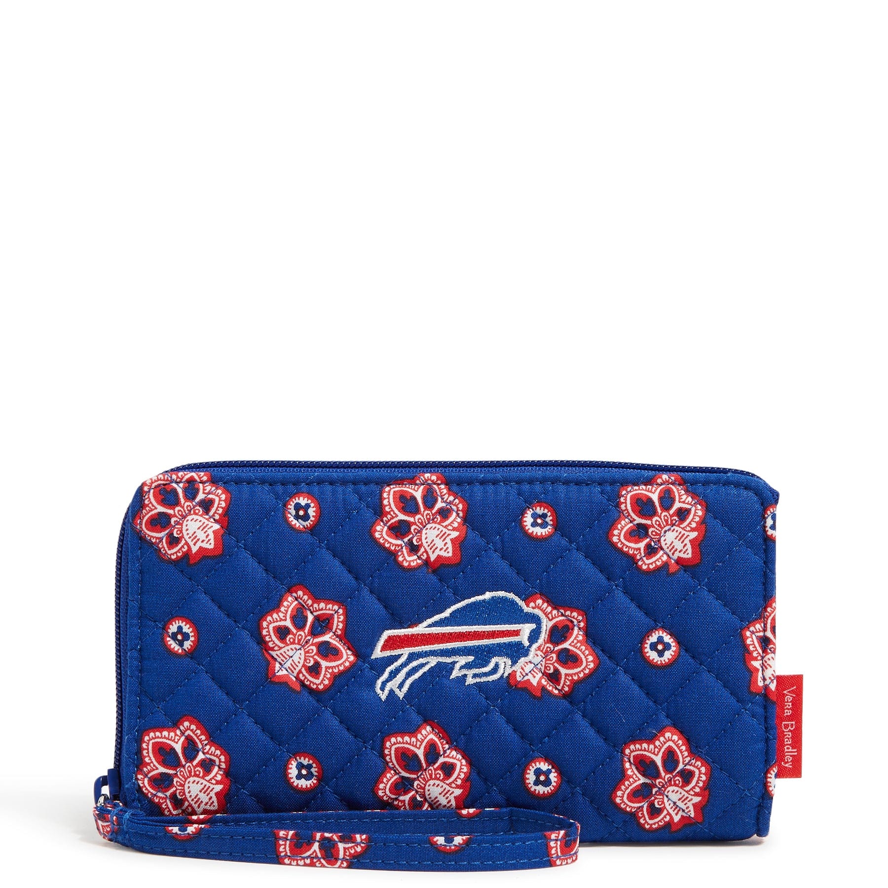 NFL RFID Front Zip Wristlet Buffalo bills bandana in Cotton