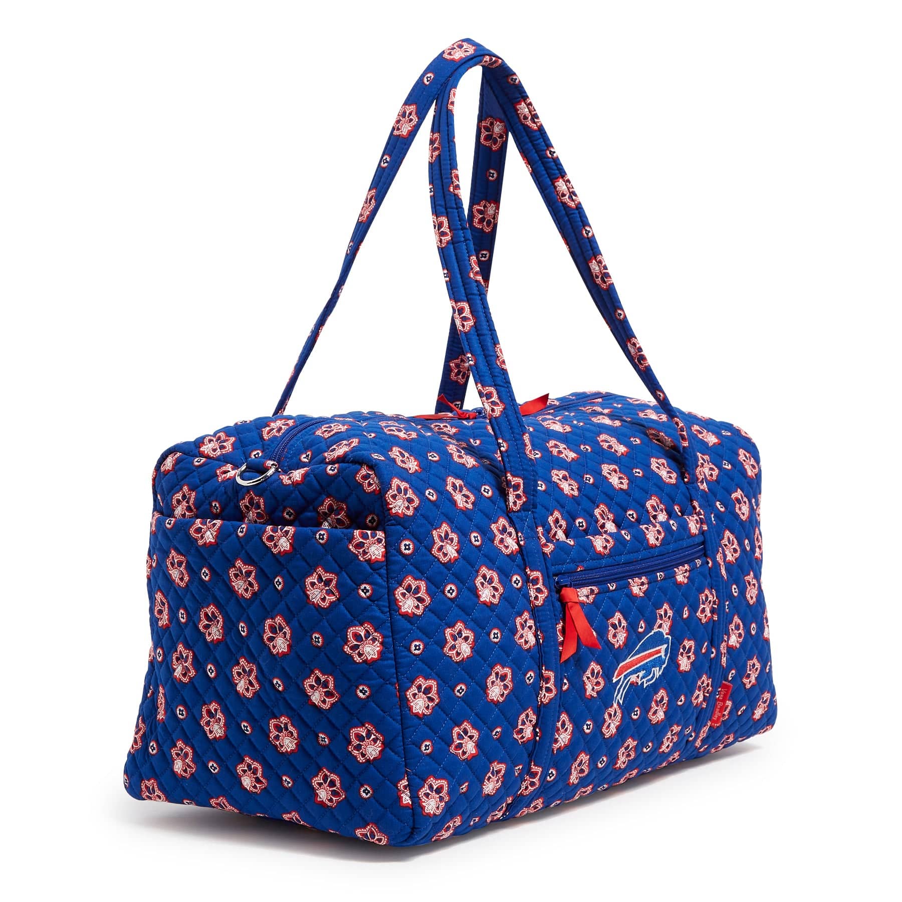 NFL Large Travel Duffel Bag Buffalo bills bandana in Cotton - Image 3