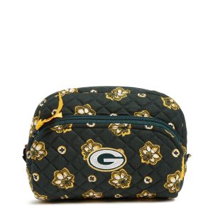 NFL Medium Cosmetic Bag Green bay packers bandana in Cotton