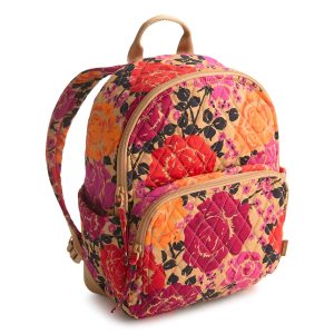 Small Banbury Backpack Coming up roses in Premium cotton