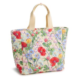 Lunch Tote All the pretty wildflowers in Premium cotton