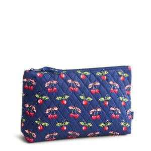 Large Pouch Cherry picking in Premium cotton