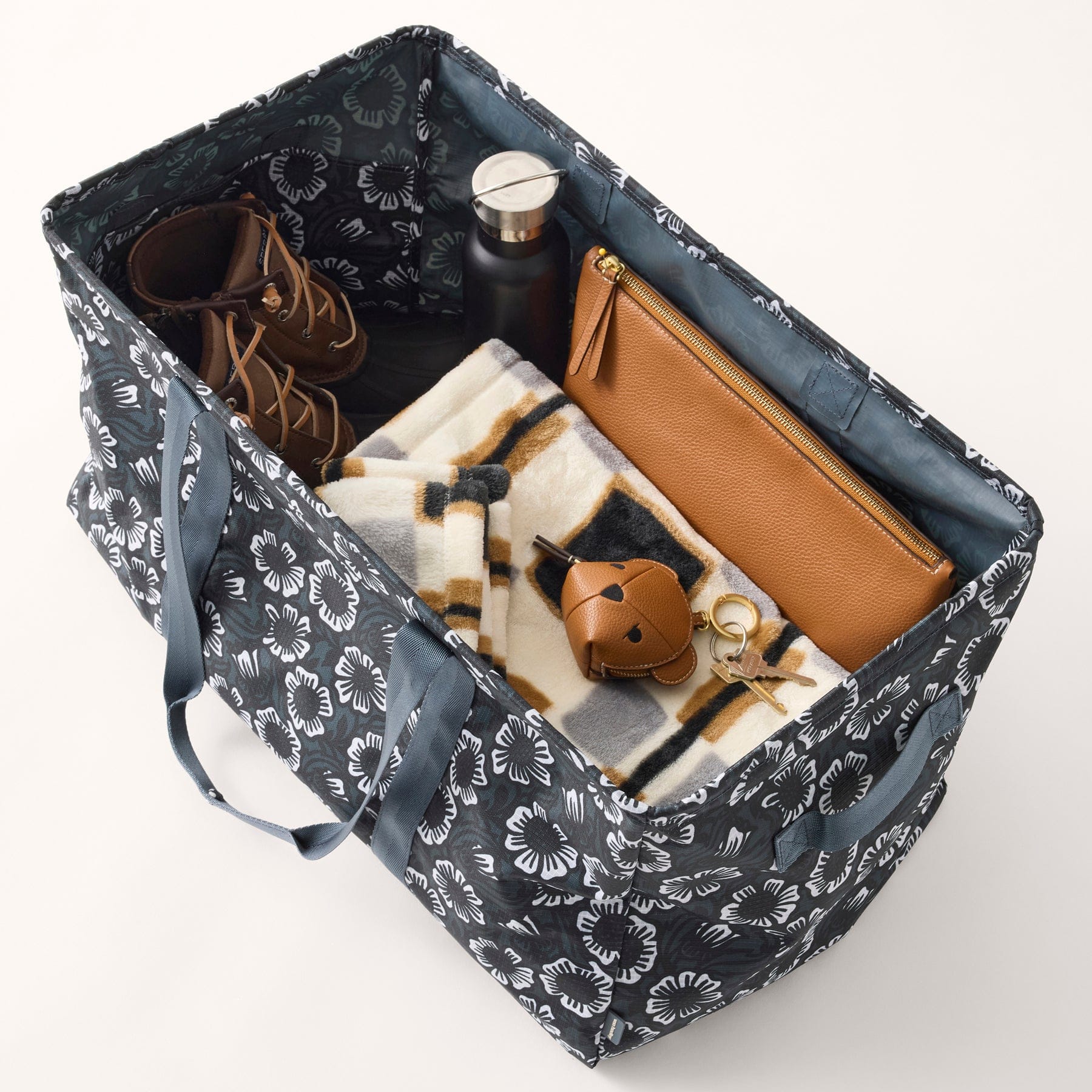 Large Utility Tote Bag Slow dance in Ripstop - Image 2
