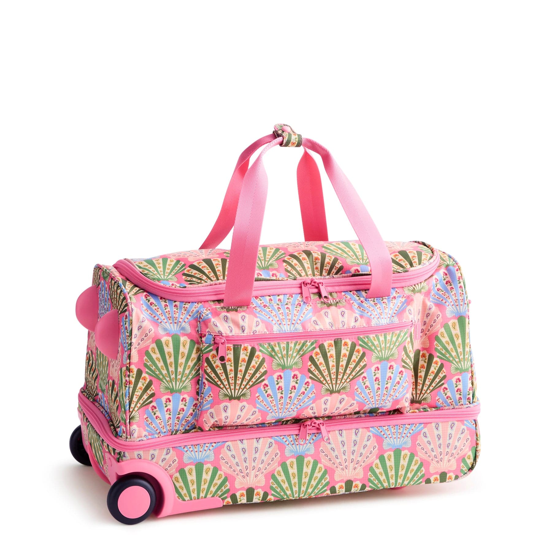 Adair Rolling Duffel Bag Cottage shells in Ripstop