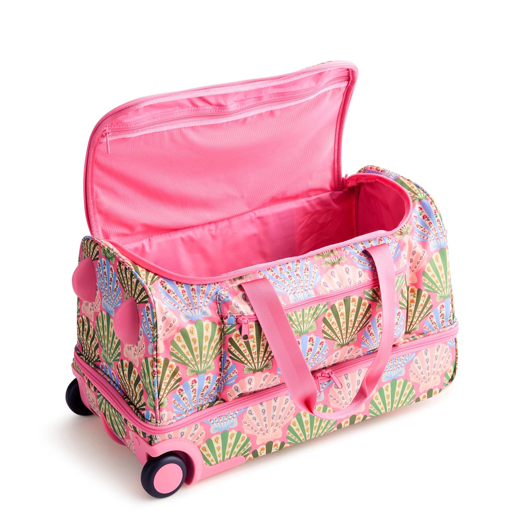 Adair Rolling Duffel Bag Cottage shells in Ripstop - Image 4
