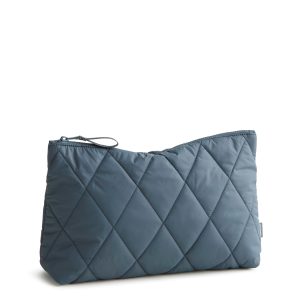 Large Pouch Dark slate in Featherweight