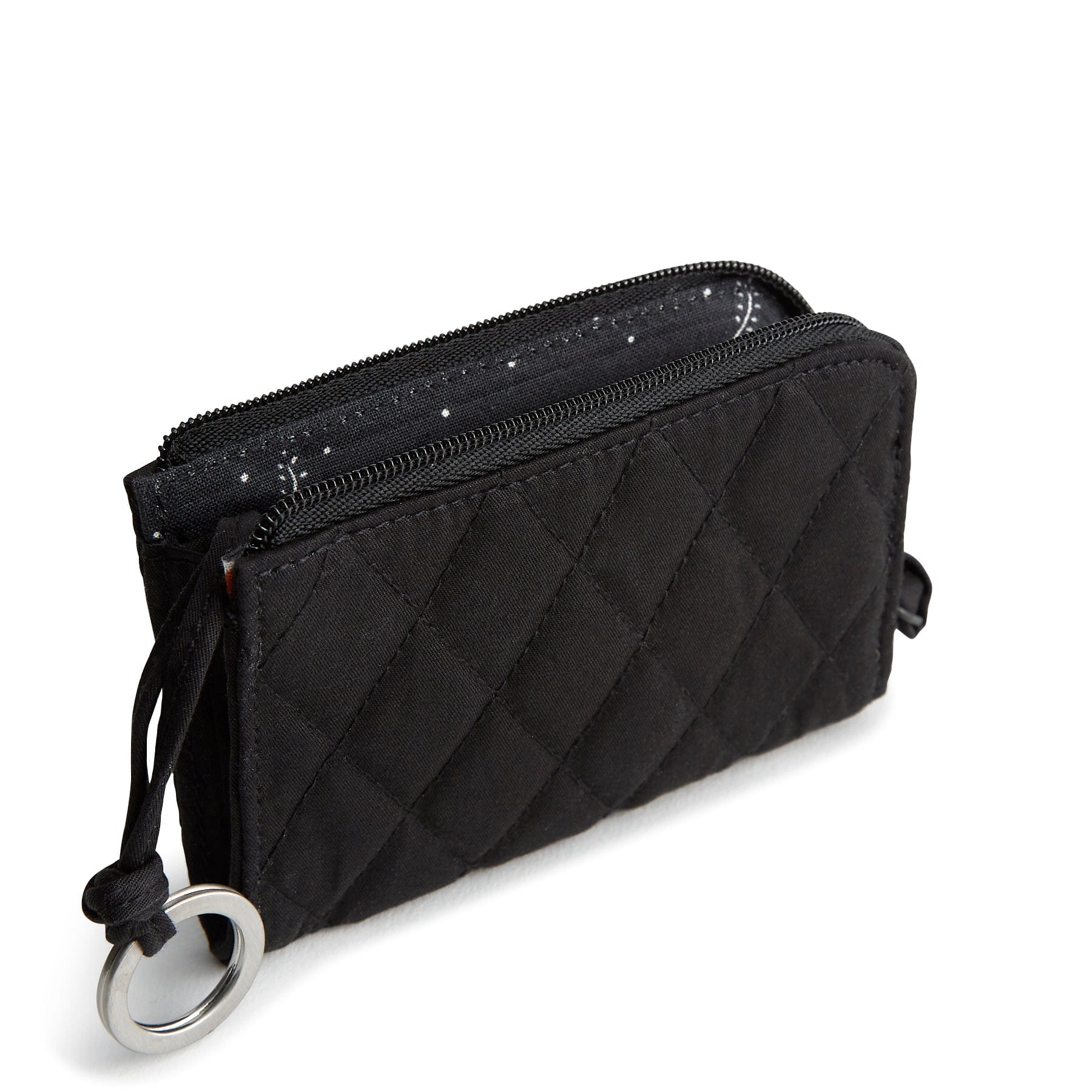 Zip Card Pouch Moonless Night in Premium cotton - Image 2