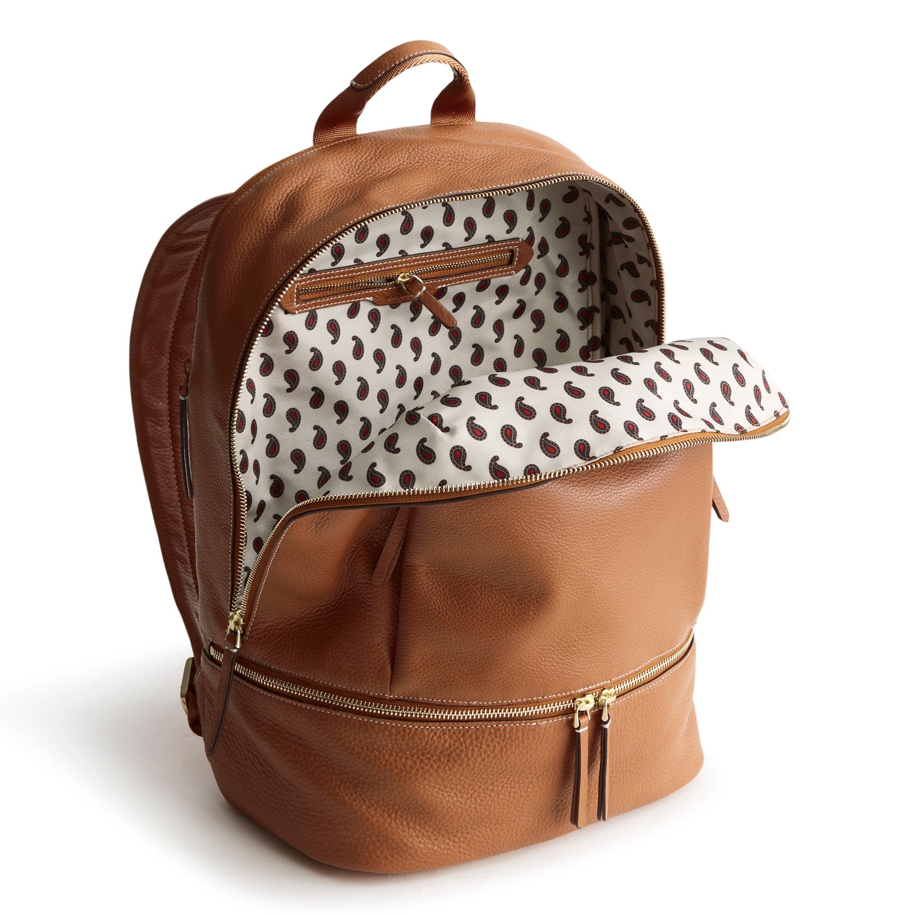 Chancery Backpack Roasted Pecan in Leather - Image 4