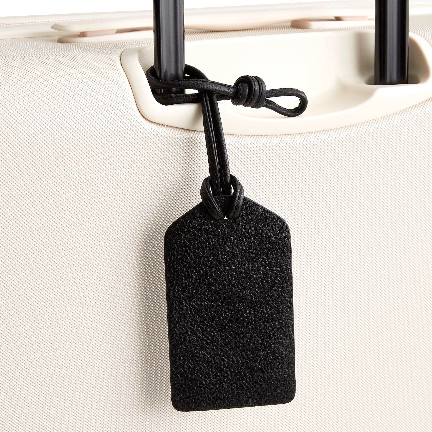 Luggage Tag Moonless Night in Leather - Image 2