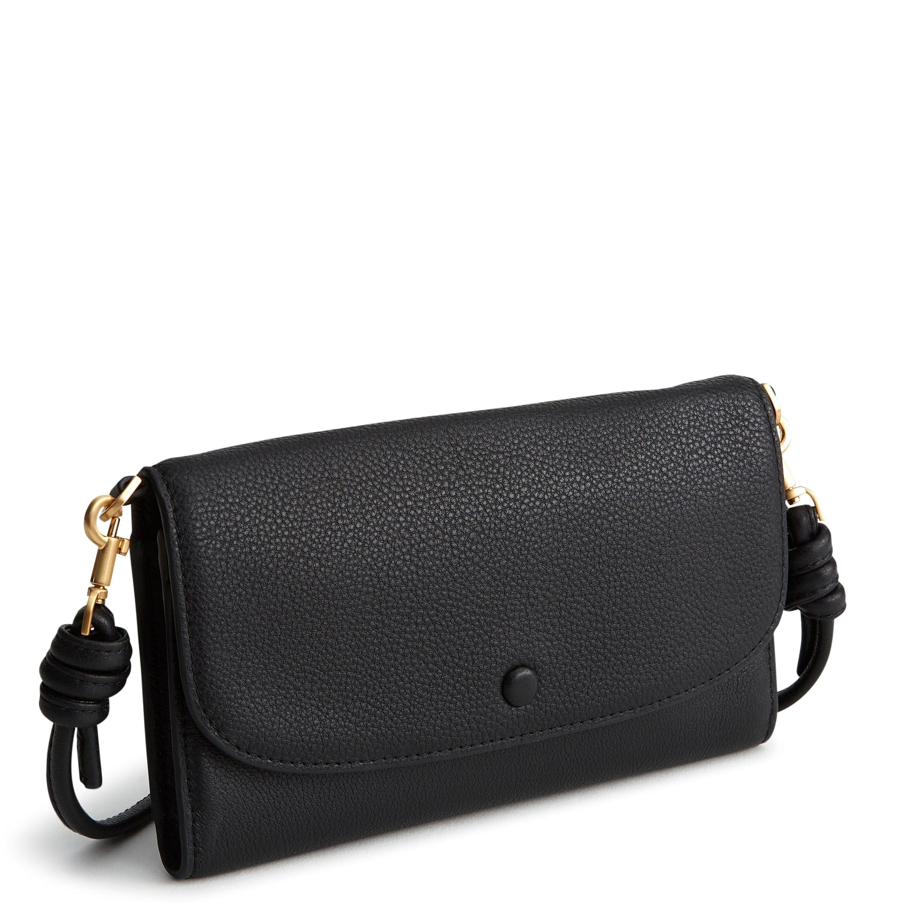 Wildwood Wallet Crossbody Moonless Night in Leather