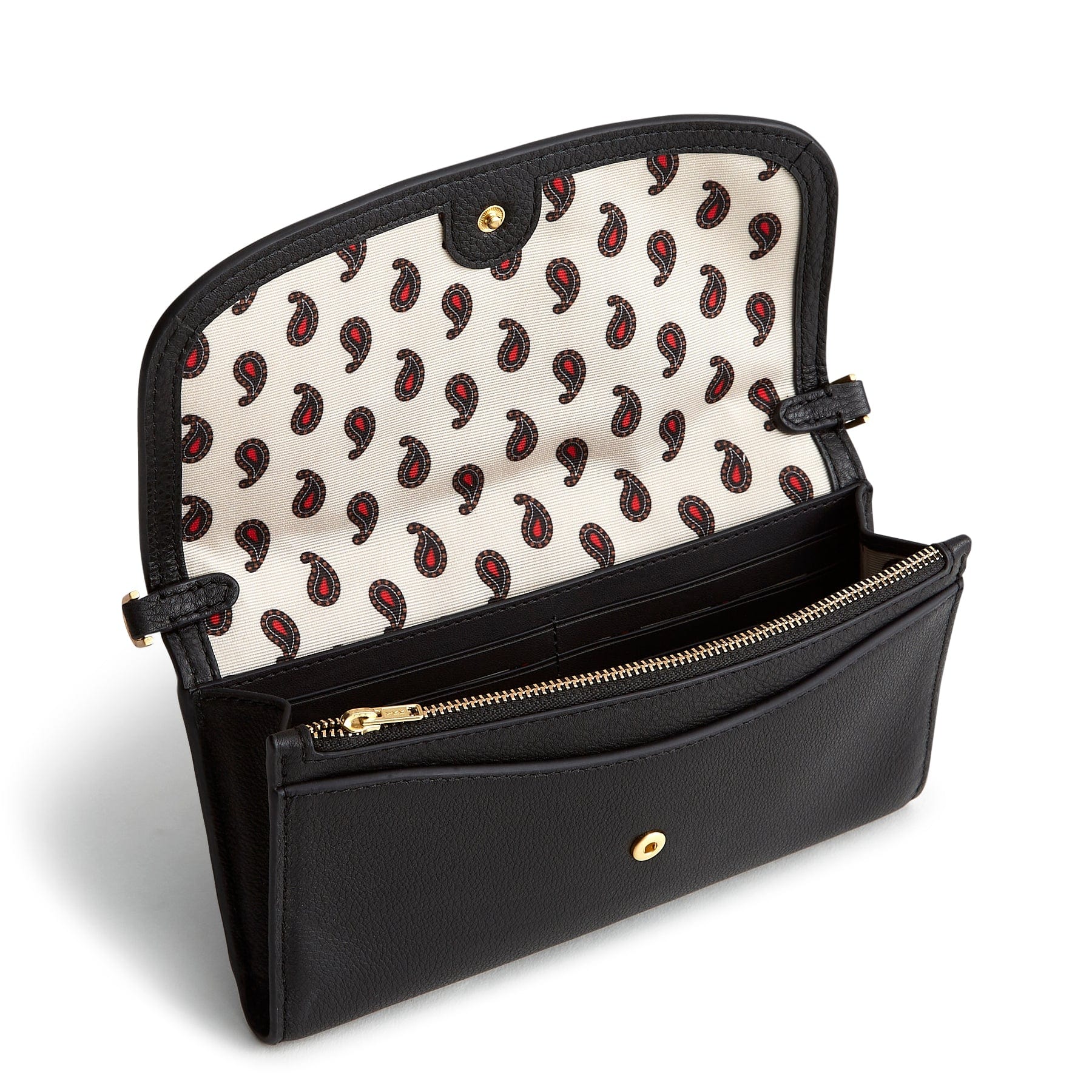 Wildwood Wallet Crossbody Moonless Night in Leather - Image 6