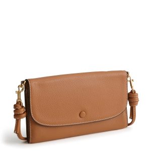 Wildwood Wallet Crossbody Roasted Pecan in Leather