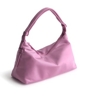 Roxbury Crescent Shoulder Bag Smoky Grape in Nylon