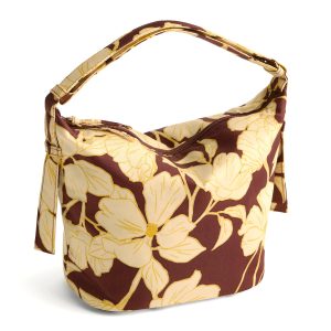 Astoria Shoulder Bag Scattered anemones in Nylon