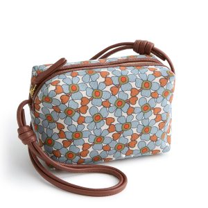 Blake Crossbody Dusk garden pinwheel in Oxford canvas