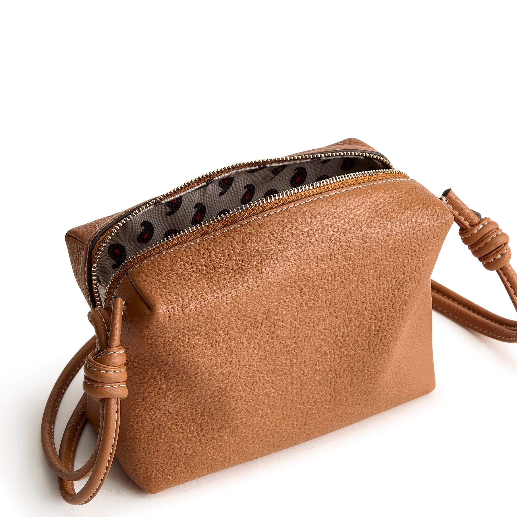 Blake Crossbody Roasted Pecan in Leather - Image 4