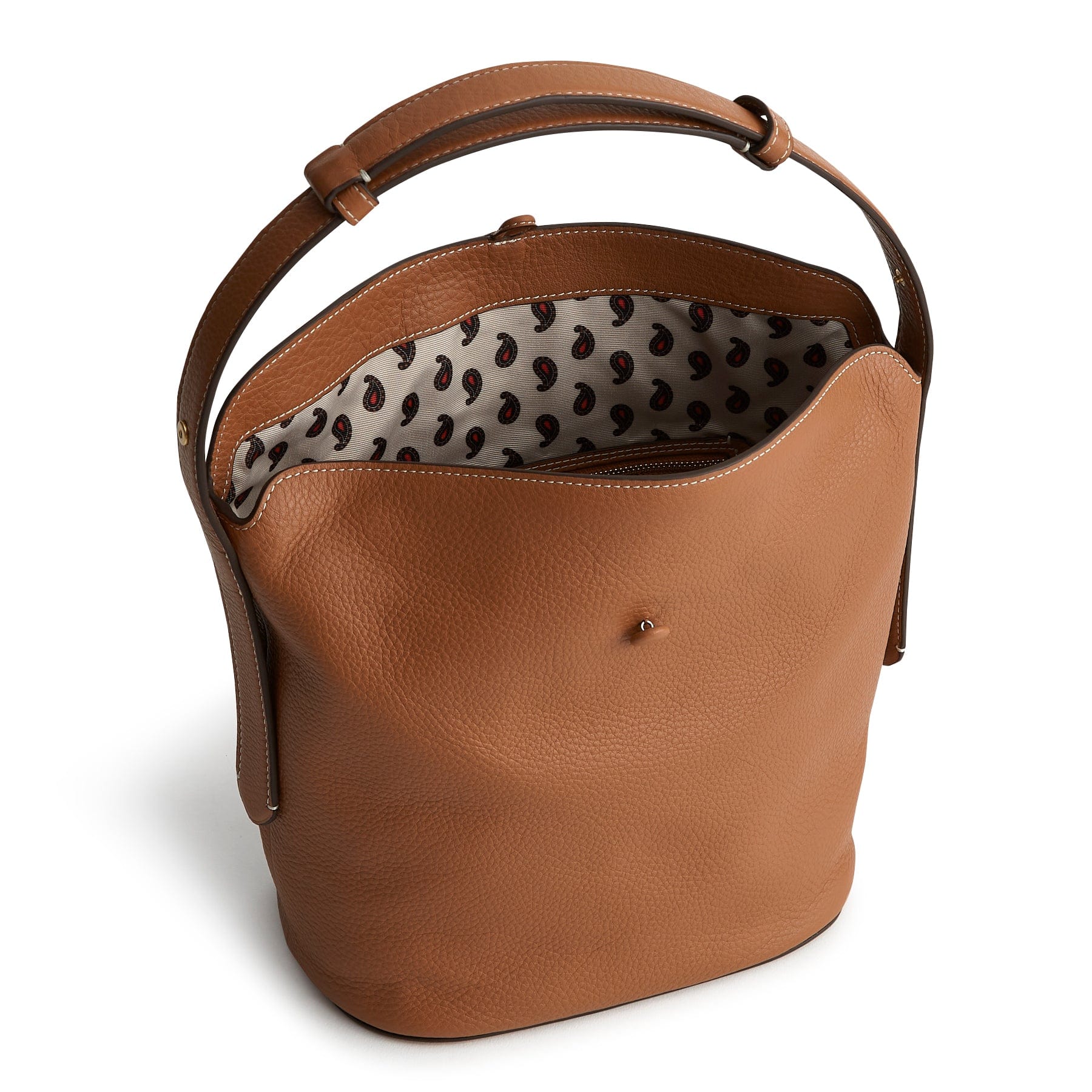 Astoria Shoulder Bag Roasted Pecan in Leather - Image 5
