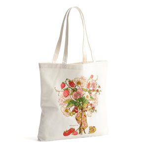 Woodlark Tote Bag Bouquet no. 4 in Cotton