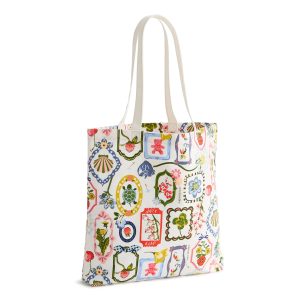 Woodlark Tote Bag Bouquet no. 7 in Cotton