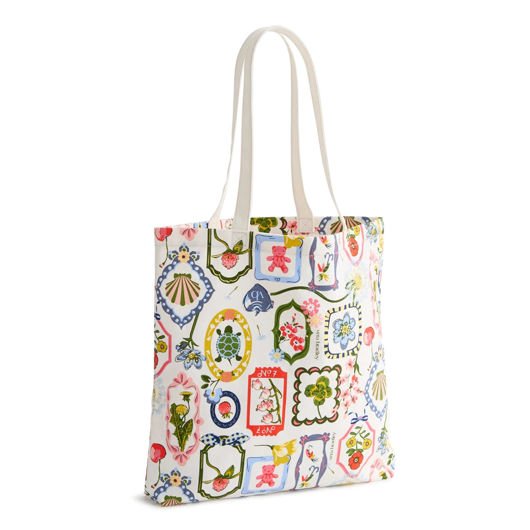 Woodlark Tote Bag Bouquet no. 7 in Cotton