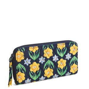 Continental Wallet Daffodils in Premium cotton