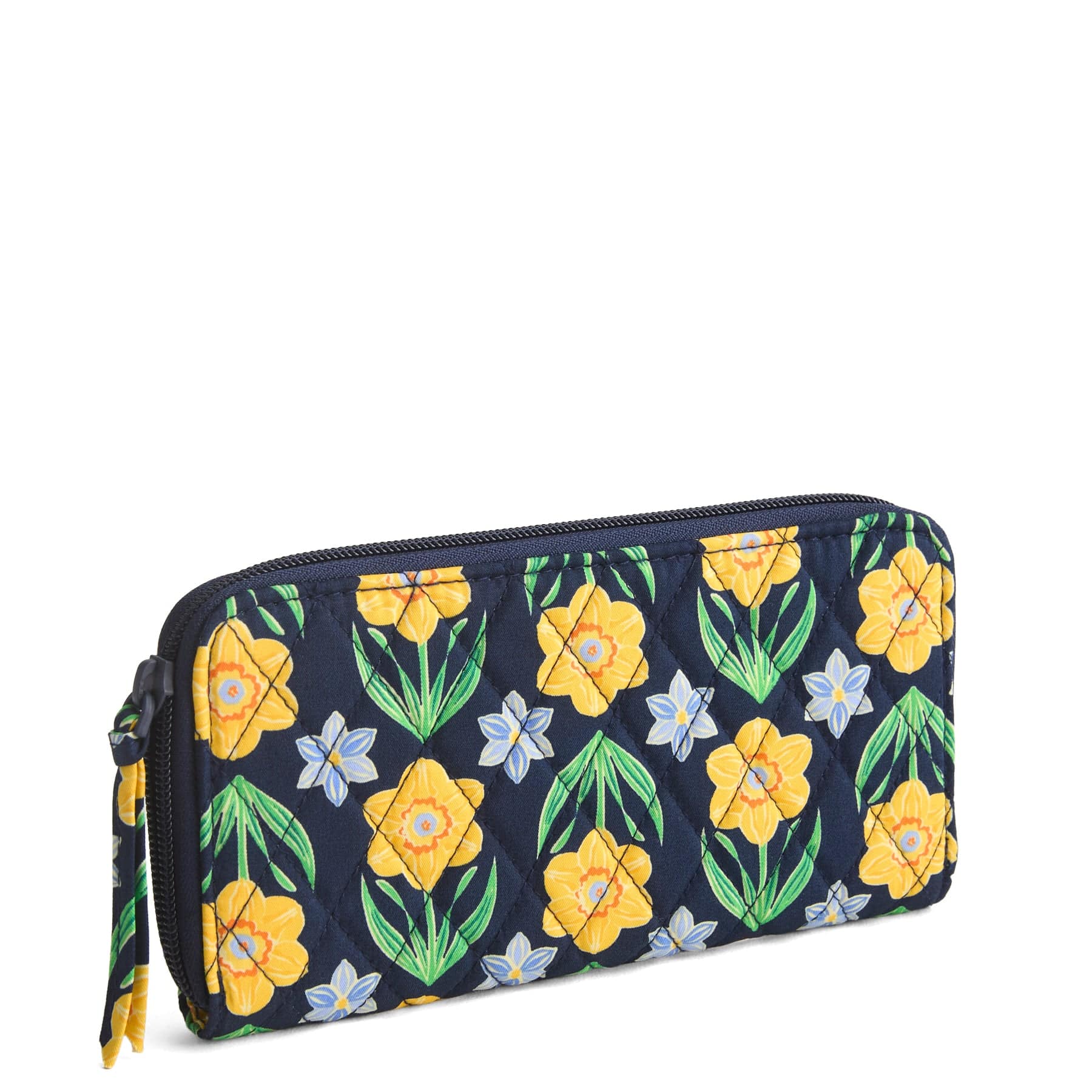 Continental Wallet Daffodils in Premium cotton