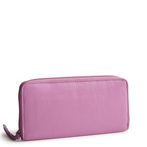 Continental Wallet Smoky Grape in Nylon