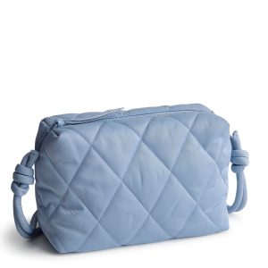 Blake Crossbody Soft Chambray in Performance twill