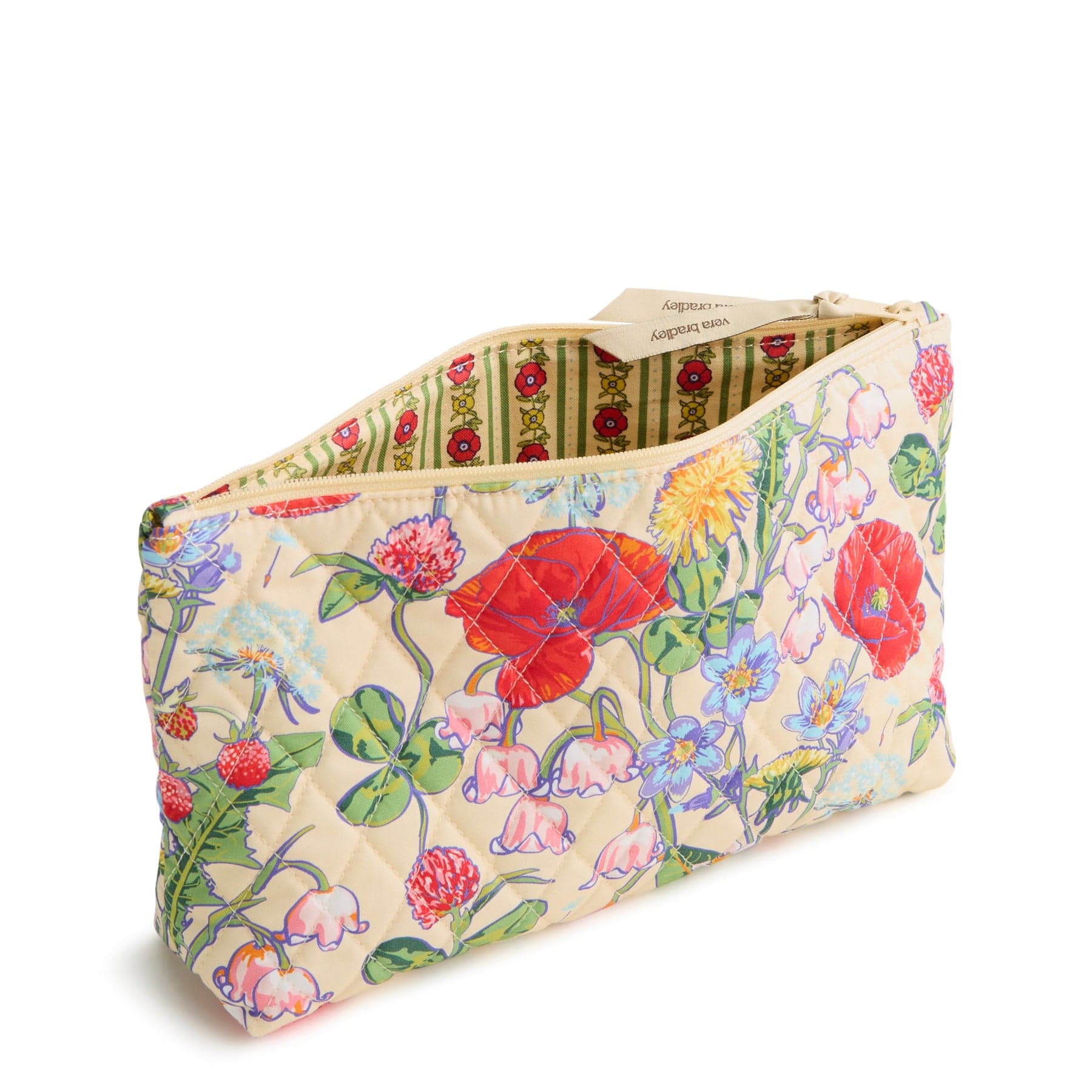 Medium Pouch All the pretty wildflowers in Premium cotton - Image 2