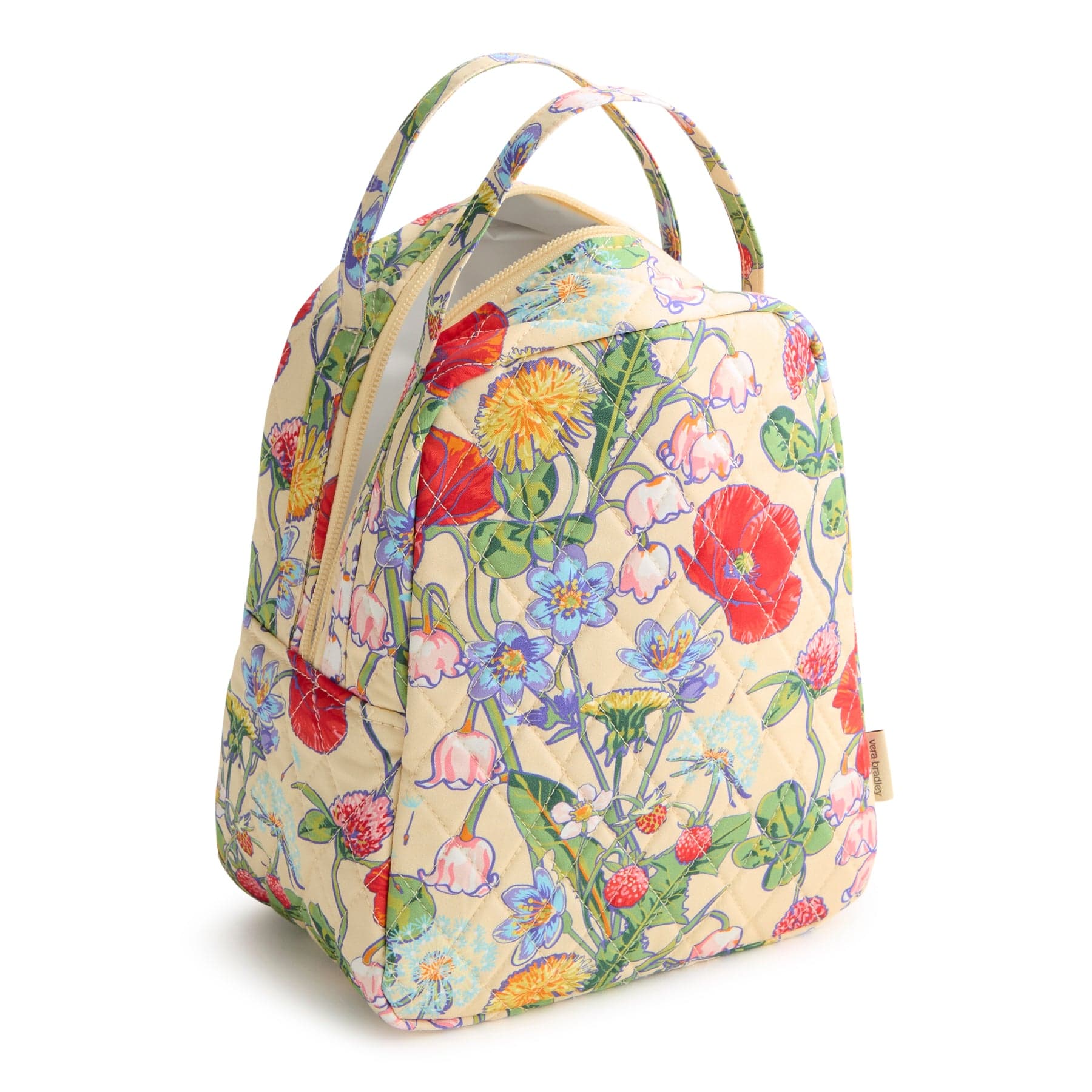 Lunch Bag All the pretty wildflowers in Premium cotton - Image 3