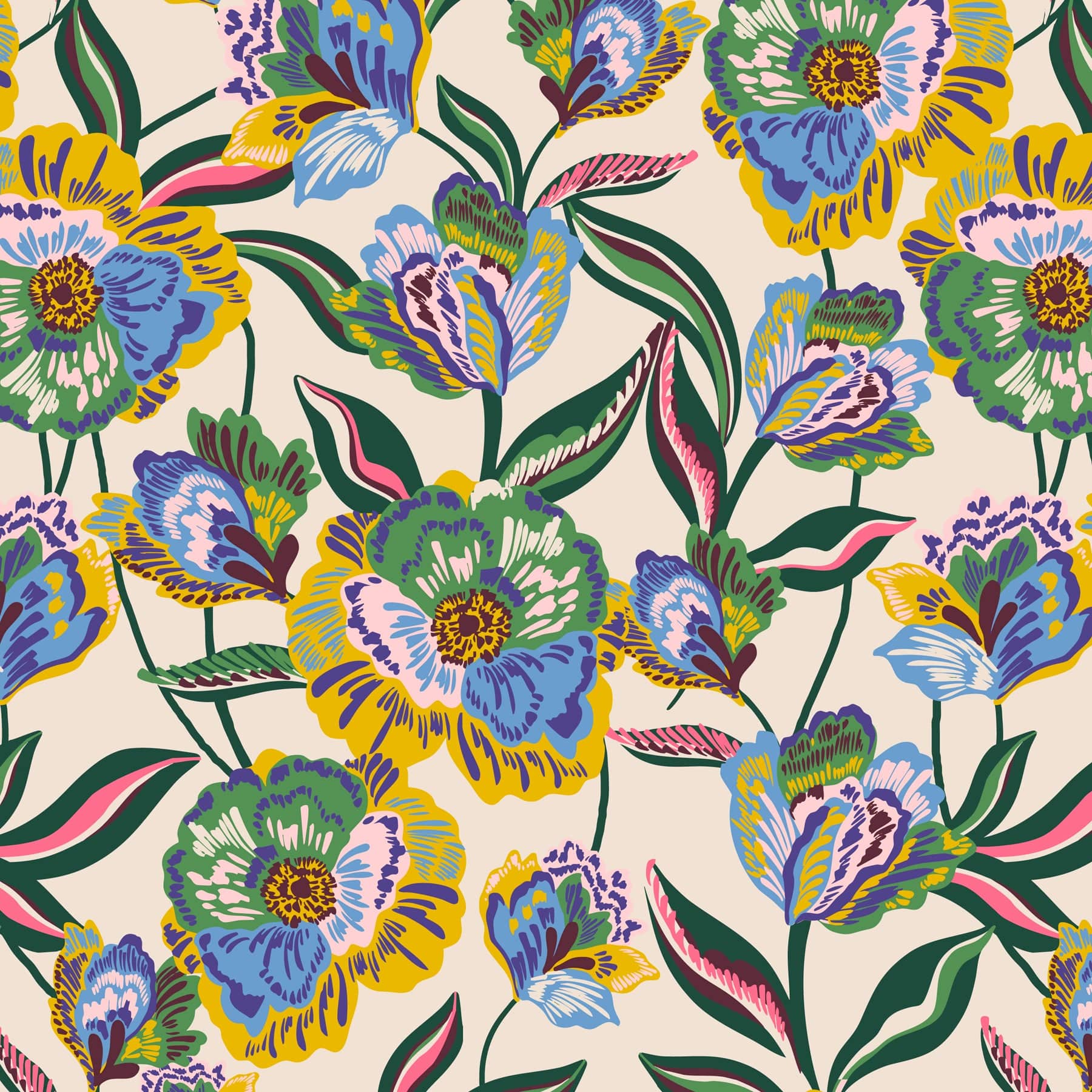 Lunch Bag Gardenia garden in Featherweight - Image 4