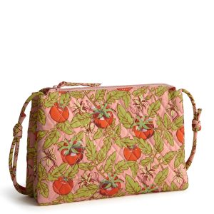 Foxbury Crossbody Tomato vines in Premium cotton