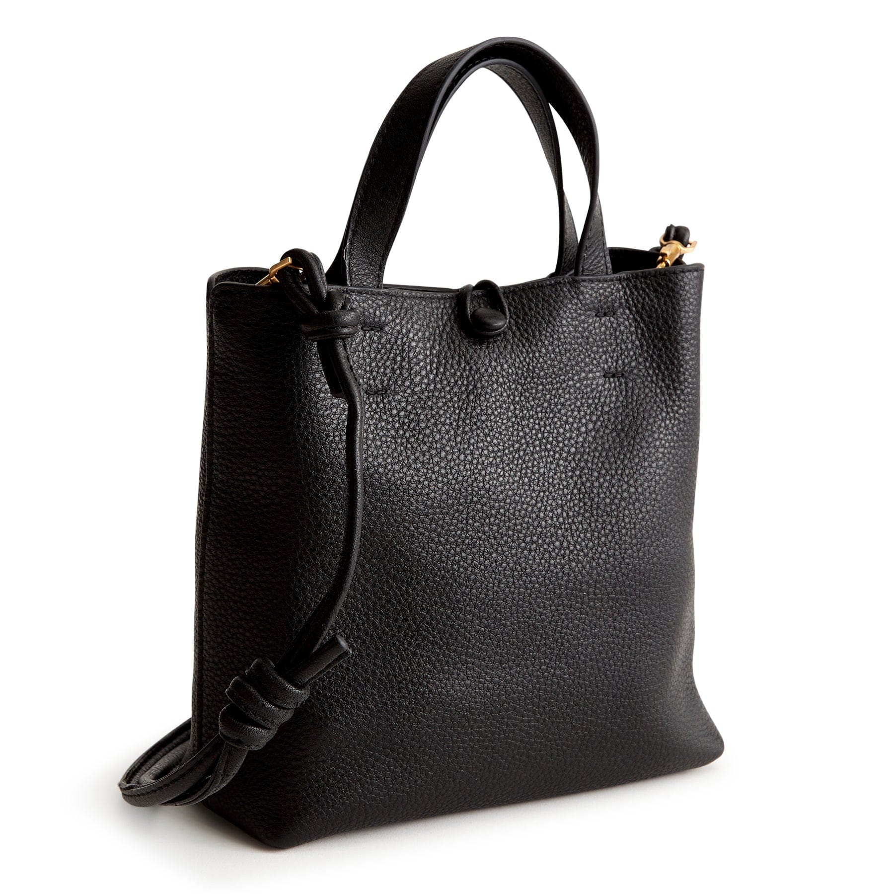 Mini Original Tote Bag Moonless Night in Leather