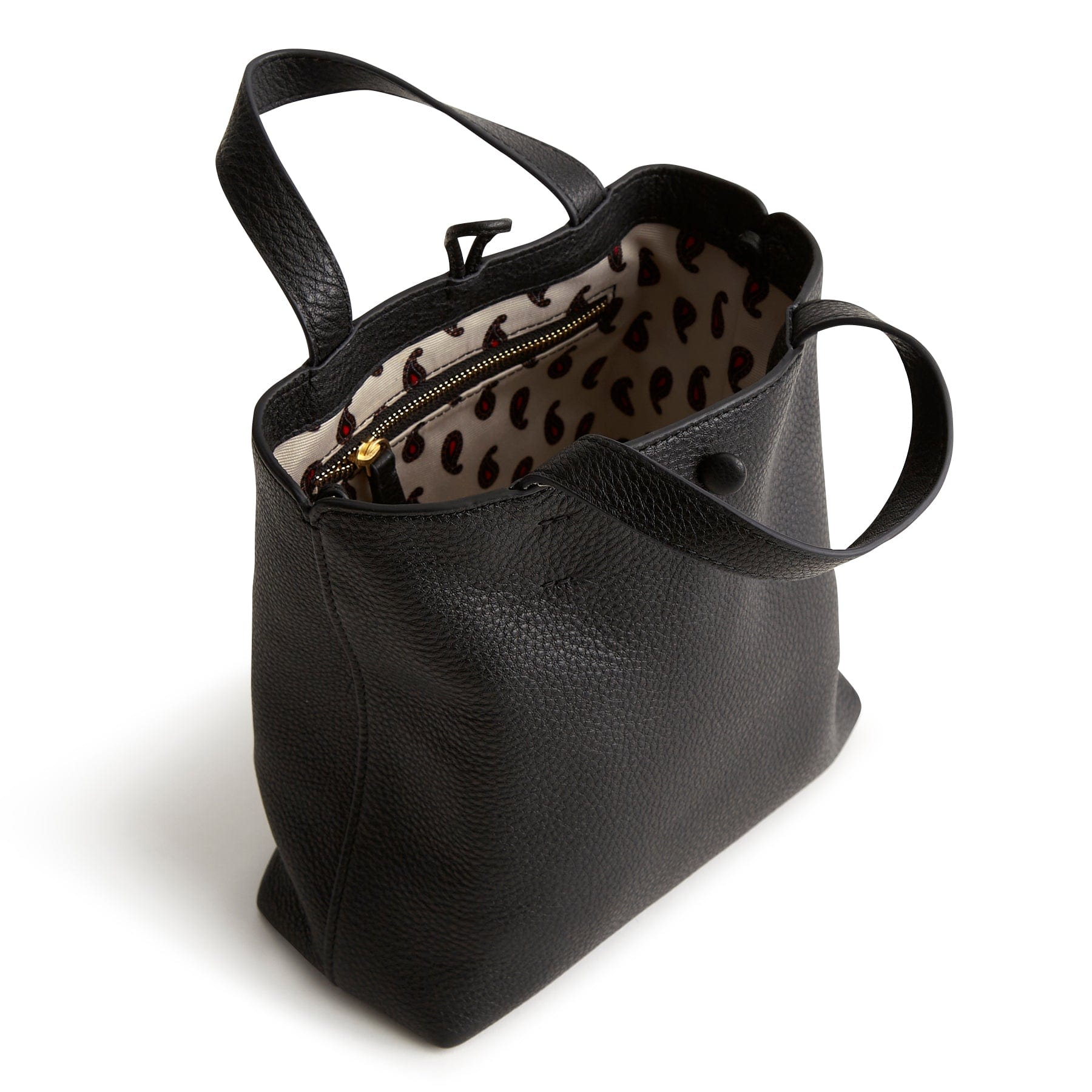 Mini Original Tote Bag Moonless Night in Leather - Image 6