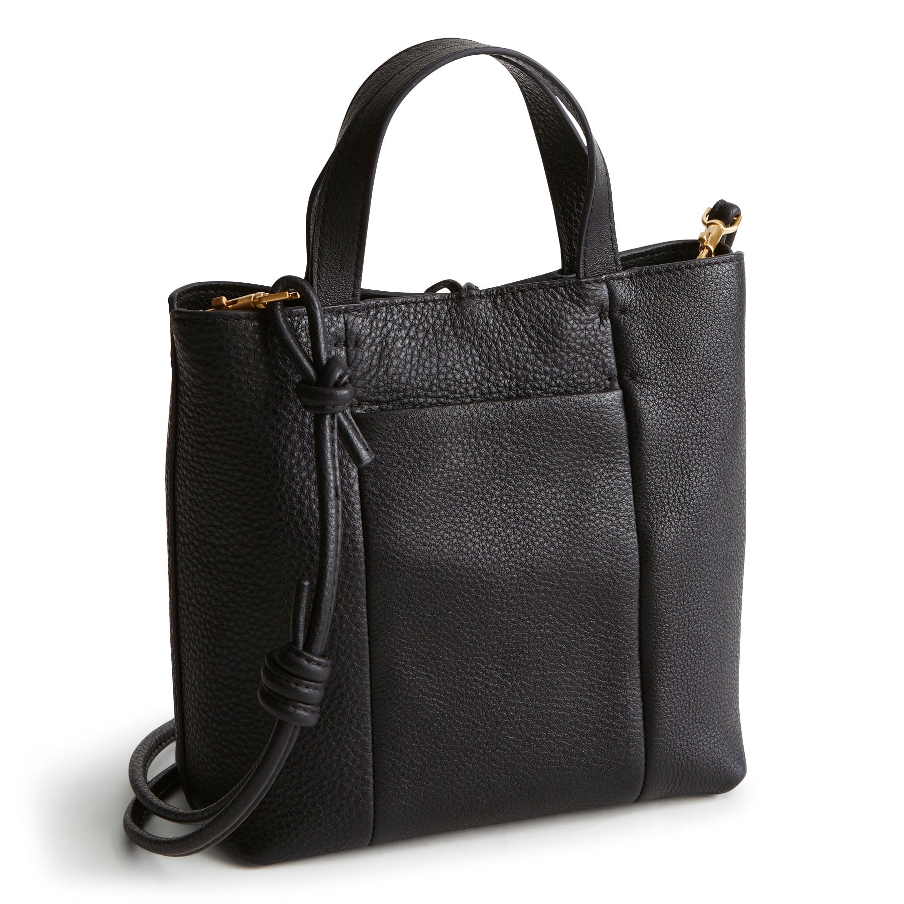Mini Original Tote Bag Moonless Night in Leather - Image 4