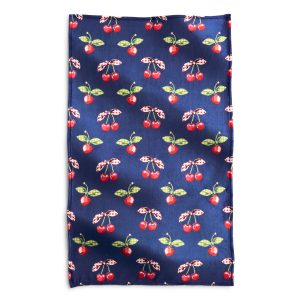 Plush Throw Blanket Cherry picking in Fleece
