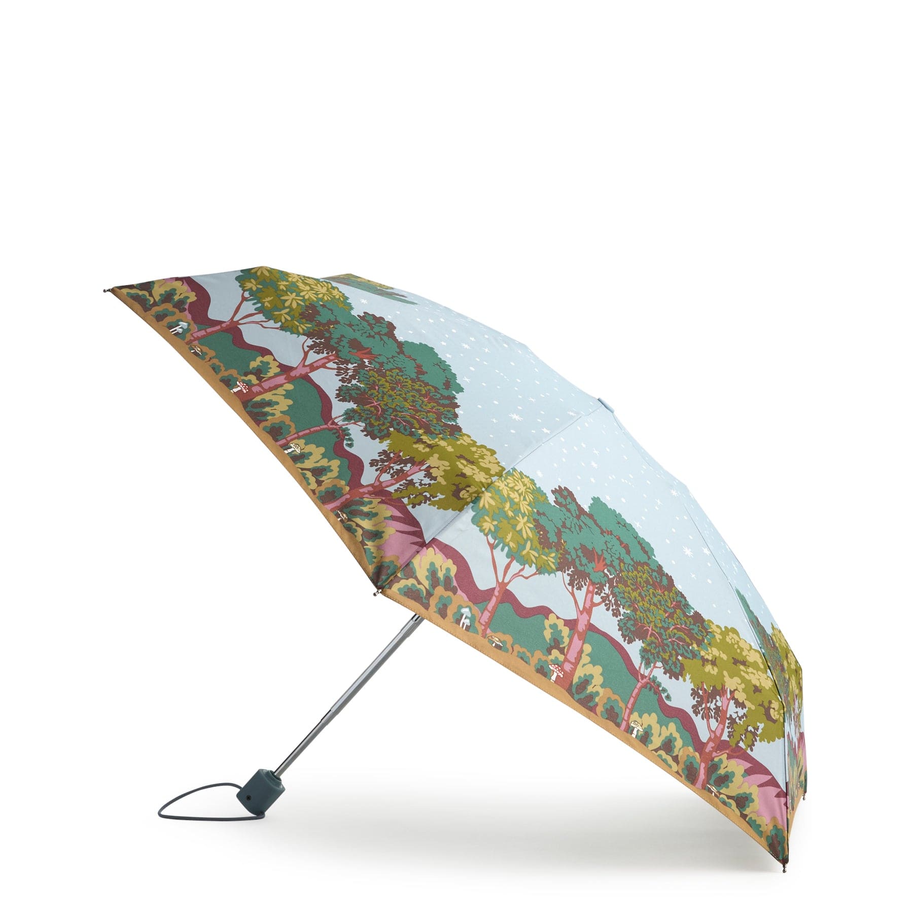 Mini Umbrella Serene forest landscape