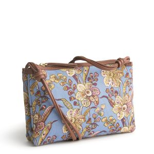 Foxbury Crossbody Begonia fields in Oxford canvas