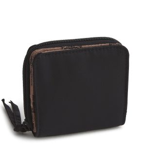 Small Zip-Around Wallet Moonless Night in Nylon