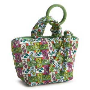 Original Tote Bag Charm Ribbon plaid in Premium cotton