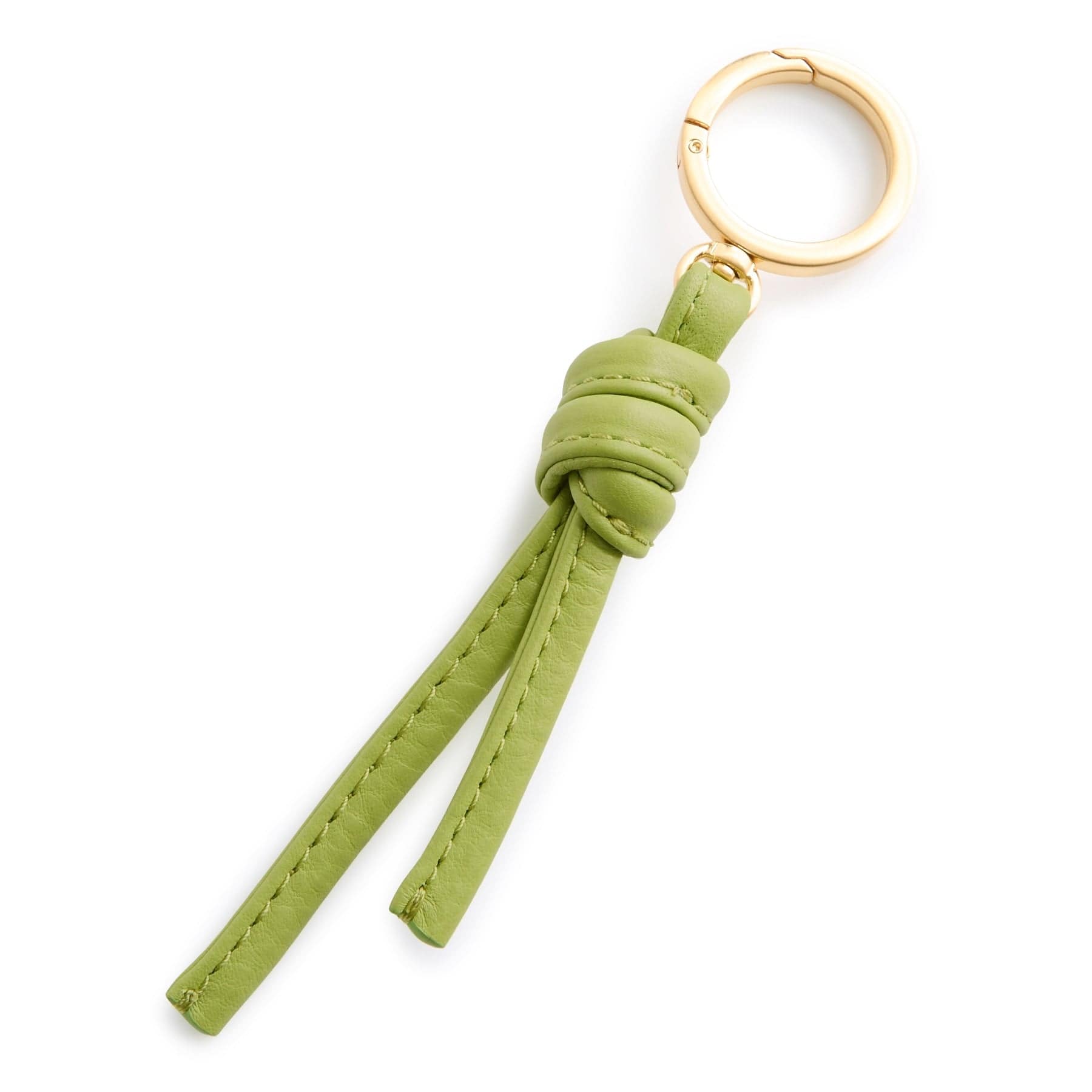 Every Day Bag Charm Spinach Green in Leather