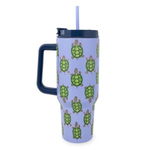 Stainless Steel XL Tumbler w/Handle Slow dance in Stainless steel