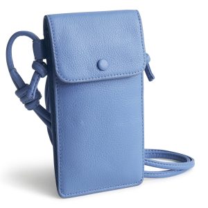 Phone Case Crossbody Quiet Harbor in Leather