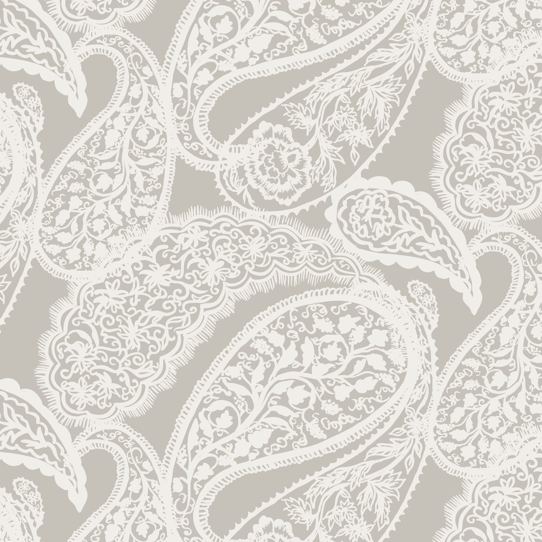 Long-Sleeved Pajama Set Paisley key pumice stone in Cotton - Image 5