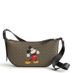 Disney Springbrook Sling Crossbody Silly mickey mouse in Textured polyurethane