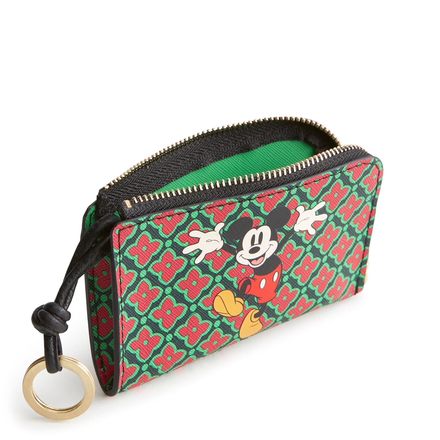 Disney Zip Card Pouch Silly mickey mouse in Textured polyurethane - Image 2