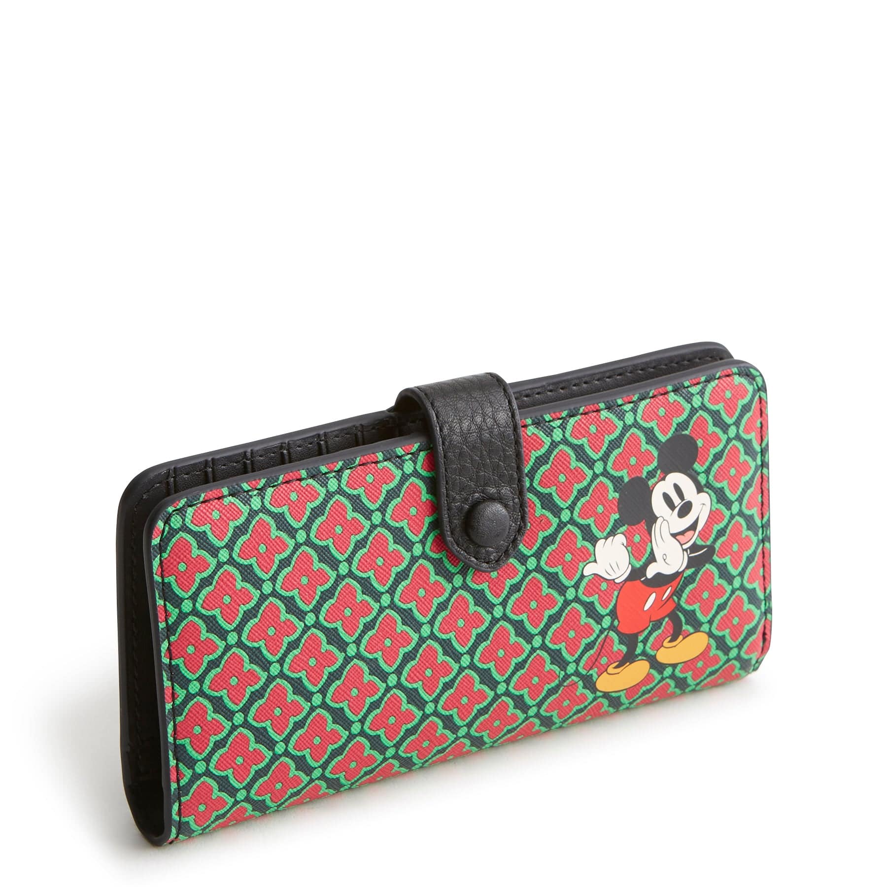 Disney Tab Wallet Silly mickey mouse in Textured polyurethane