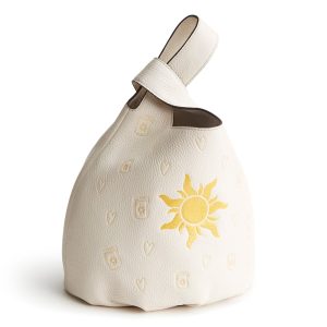 Disney Lantern Knotted Handbag Rapunzel lantern cottage cream in Leather