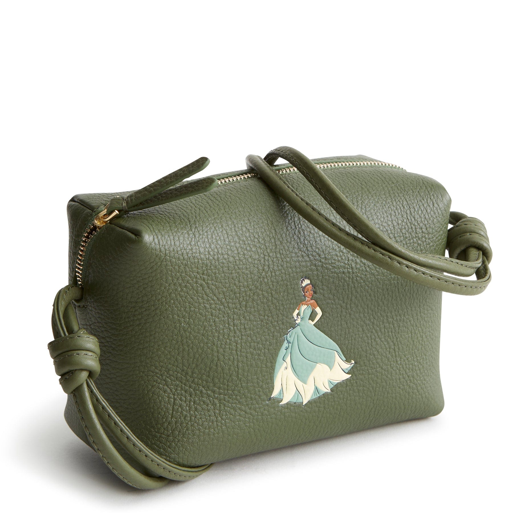 Disney Blake Crossbody Tiana on bronze green in Leather
