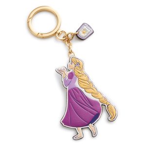 Disney Rapunzel Bag Charm Rapunzel medallion in Leather
